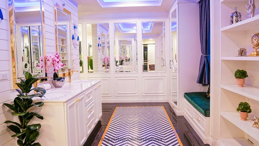 Bathroom, Exquisite Pool Villa I, Bang Lamung