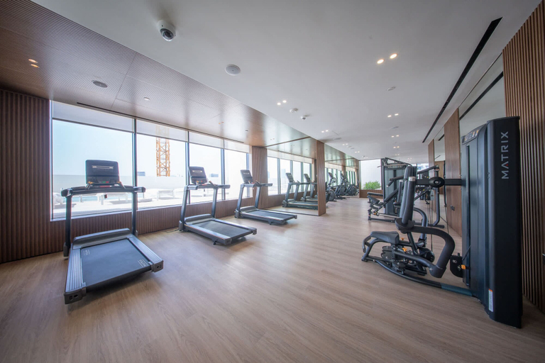 Room 3, Luxury 1-bedroom JVC Apartment With Balcony Pool, Dubai