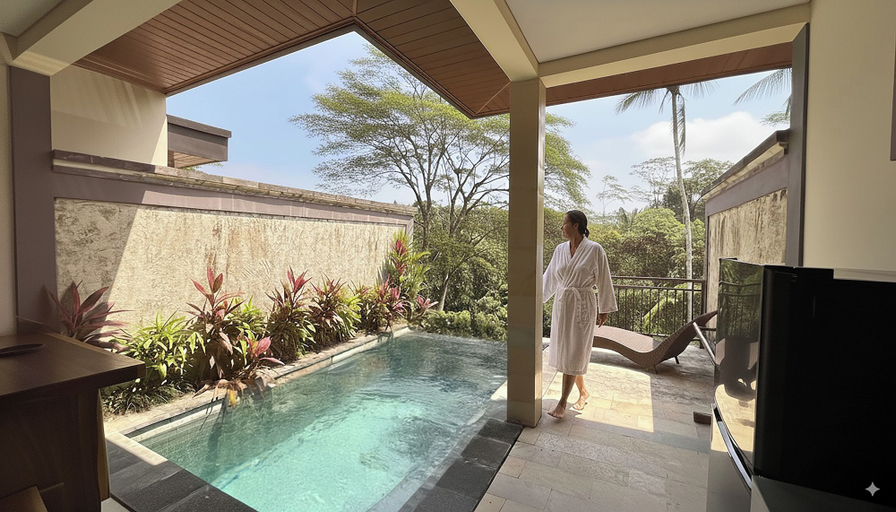 Pool 2, AKA Valley Ubud Villas, Gianyar