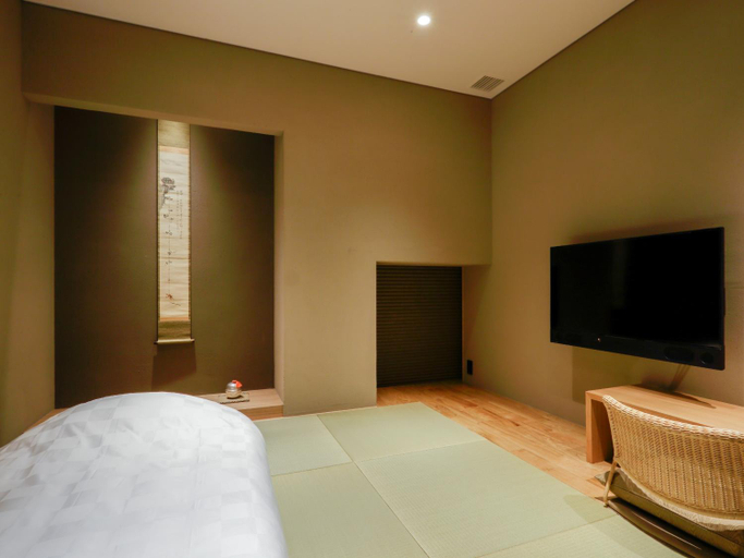 Bedroom, Kaminarimon Ryokan, Taitō
