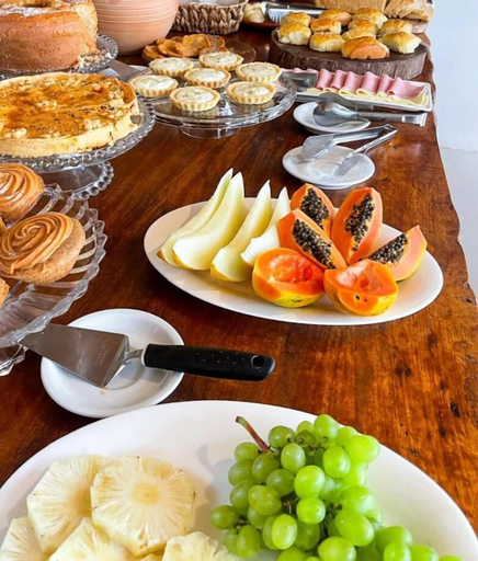 Breakfast meal, Villa Encantos do Mar, Porto Seguro