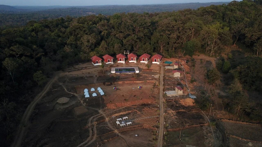Aerial view 5, RevTree Dark Forest Inn, Uttara Kannada