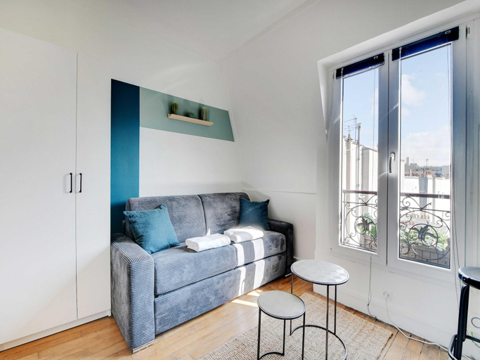 5, Intimate studio for 2 people - Batignolles, Paris