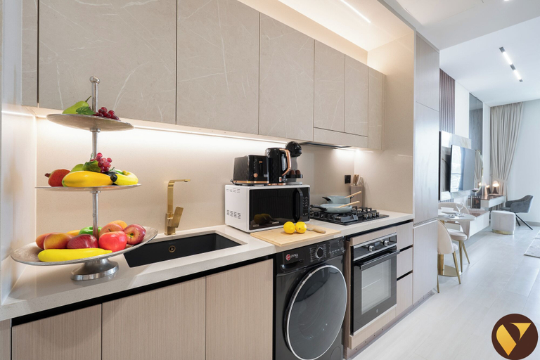 Private kitchen 3, Vogue | Binghatti Dawn in JVC near Circle Mall, Dubai