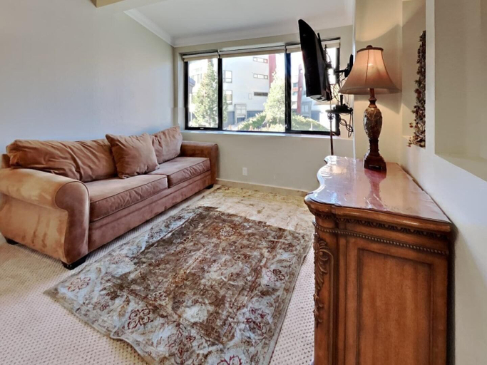 Living area 3, Deluxe Condo with Fireplace (Unit 623 at 1849), Mono