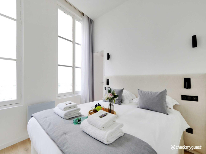 Bedroom 5, Beautiful Apartment 1br/4p - Le Marais, Paris
