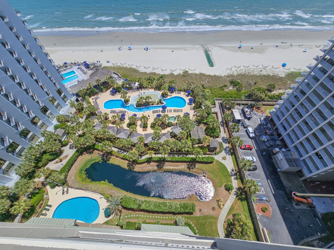Pool 2, Ocean Front, 1602 Royale Palms 3 Bedroom Condo, Horry