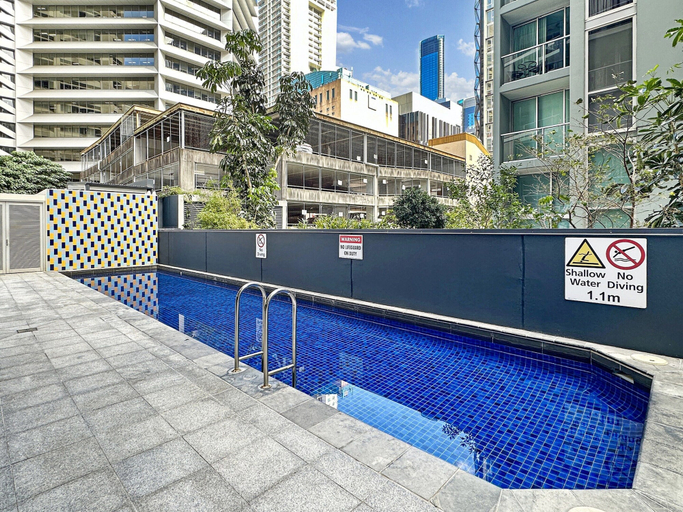 Pool 5, 2-bed City Apartment With Gym, Brisbane