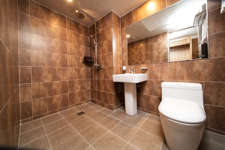 Bathroom 4, Pino Hotel, Seogwipo