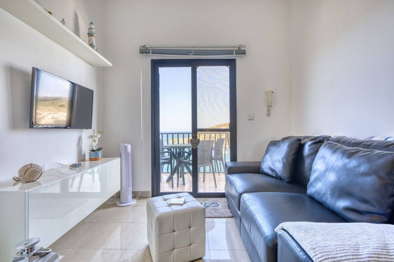 Room 2, Waterfront Gozo Stay Overlooking Marsalforn Bay