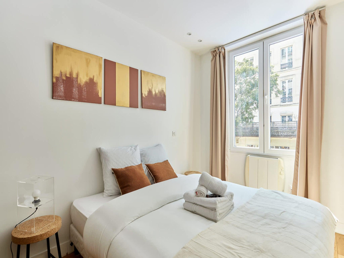 Bedroom 2, Charming flat in the heart of Paris, Paris