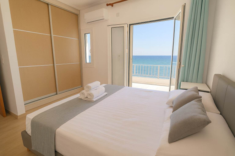 Room 3, Beachfront Ela Luxury Stay With Jacuzzi Views, Attica
