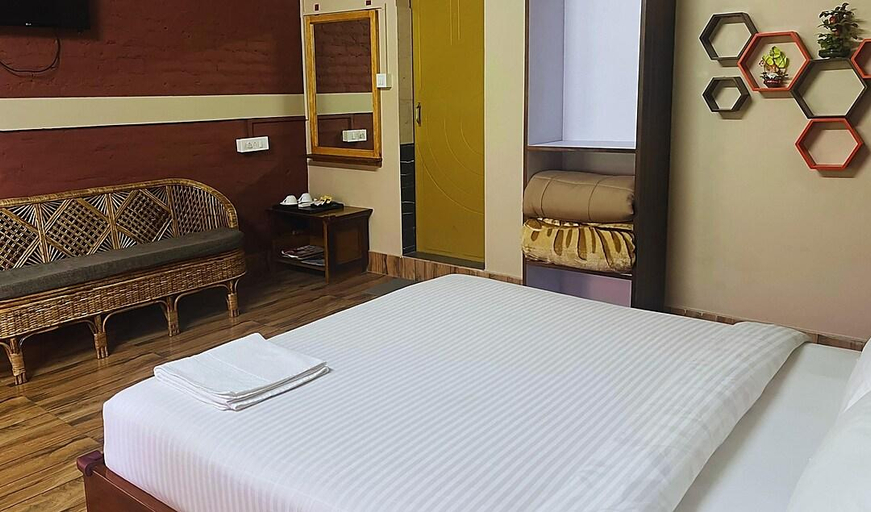 Bedroom 2, The Mandarine Retreat, North Sikkim