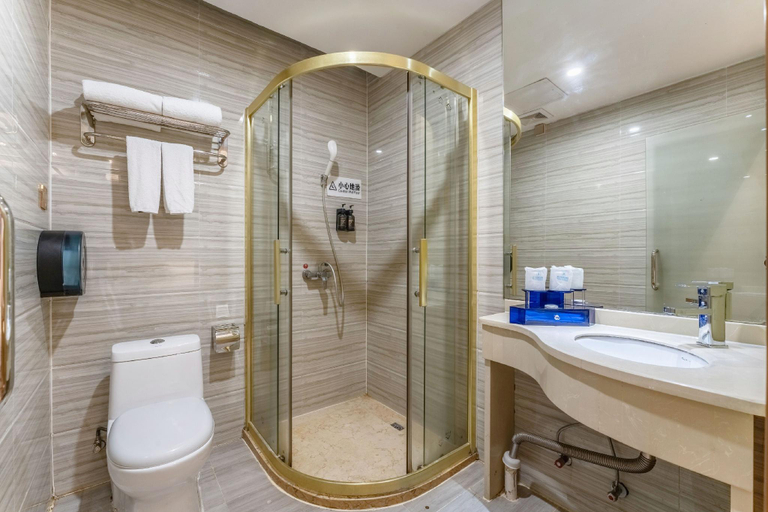 Bathroom 4, Shenzhen Bakatun Boutique Hotel, Shenzhen