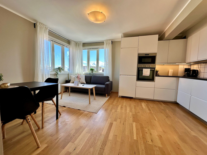 Private kitchen, Forenom Serviced Apartments Stavanger, Stavanger