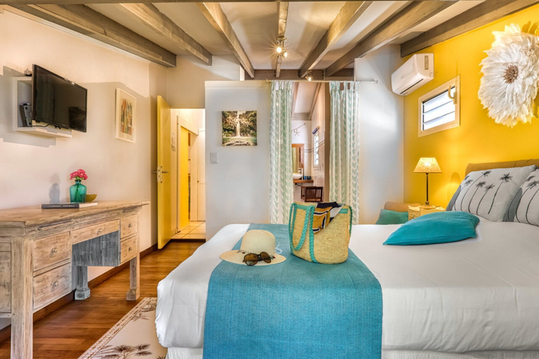 Bedroom 5, La Villa De La Plage, Saint-Paul