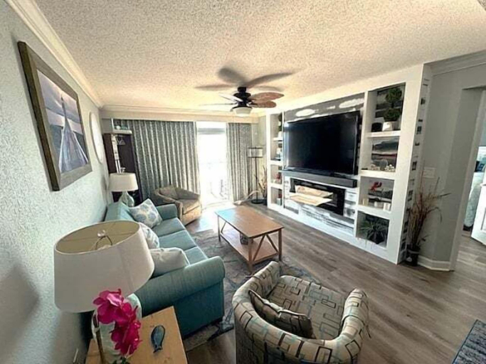 Living area 2, Grand Atlantic Resort 601 4 Bedroom Condo by RedAwning, Horry