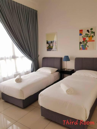 Bedroom 3, Conezion @ IOI Resort Apartments, Kuala Lumpur