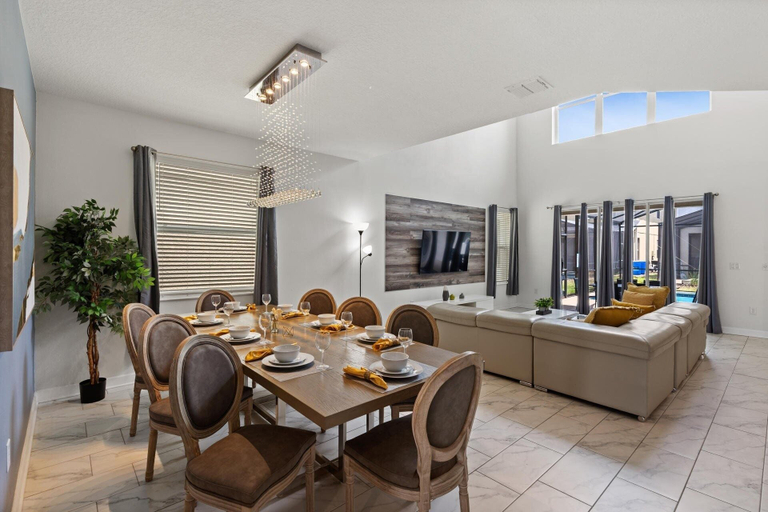 Dining 3, Storey Lake Resort 5 Bedroom Private Pool Home 5 Home, Osceola