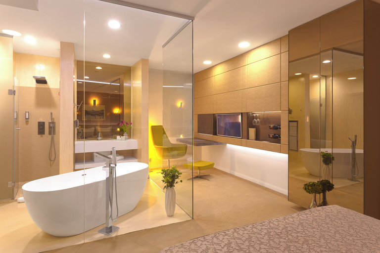 Bathroom 5, Hotel Vila Class, Satu Mare