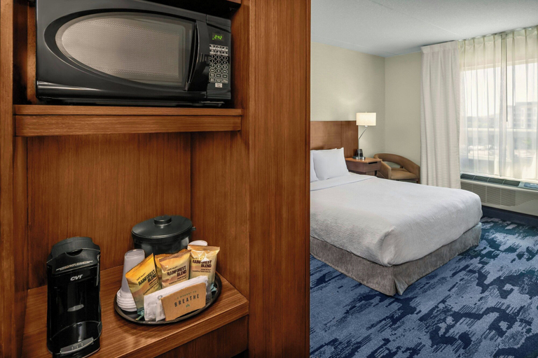 Bedroom 2, Fairfield Inn & Suites by Marriott Edmonton North, Division No. 11