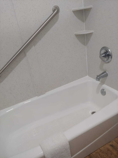 Bathroom 2, Budgetel Inn & Suites, DeKalb