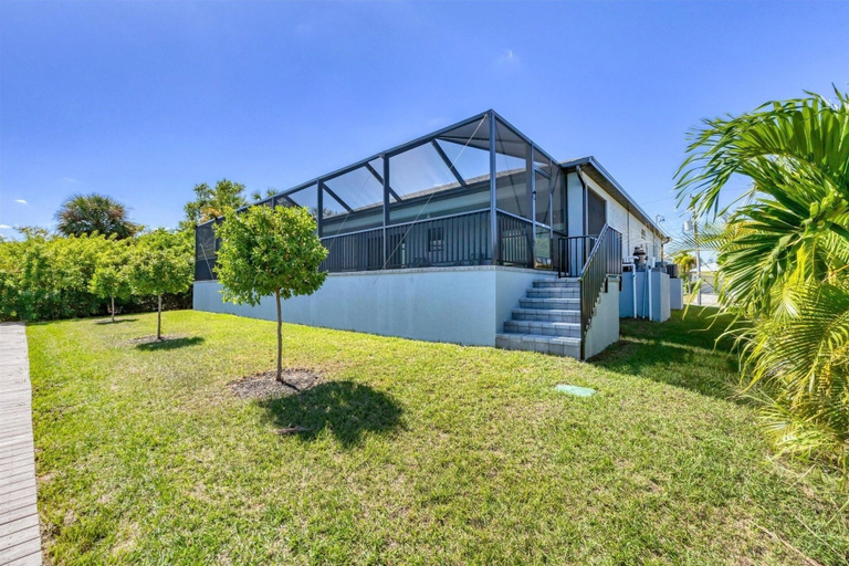 Exterior 2, Punta Gorda 4-Bedroom Private Pool Home on Canal 4 Home, Charlotte