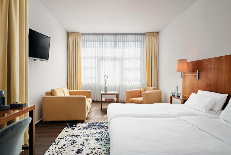 Bedroom 2, ABION Spreebogen Waterside Hotel Berlin, Berlin