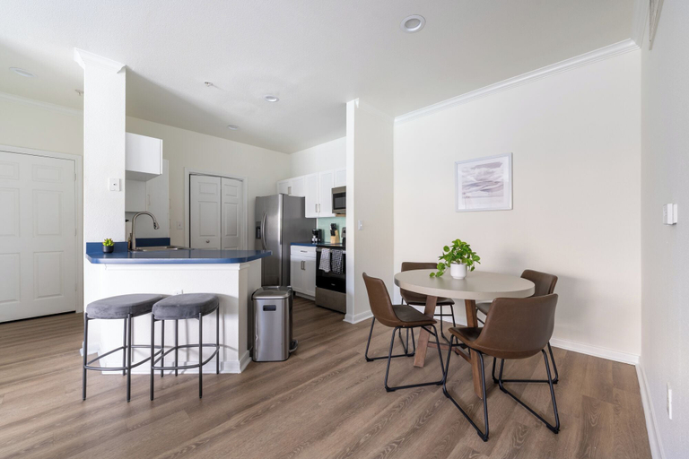 Private kitchen 3, Landing Apartments - Corpus Christi, Nueces