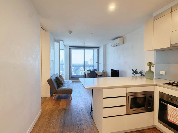 Interior 3, Cozy 2BR Apt Steps From Southern Cross, City Views, Melbourne