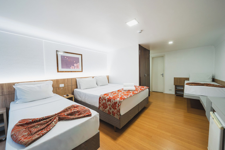 Bedroom 3, Hotel Dan Inn Curitiba Centro by Nacional Inn, Curitiba
