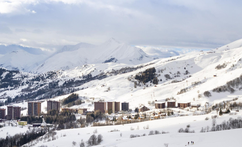 View from property 4, Apartment in Le Corbier With Spa & Pool, Savoie