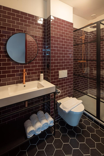 Bathroom 4, FD Hotels, Rotterdam