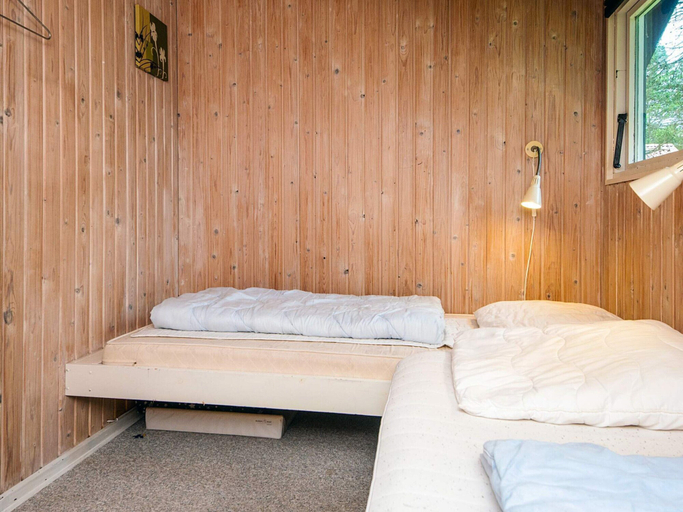 Bedroom 2, 4 Person Holiday Home in Oksbol, Varde