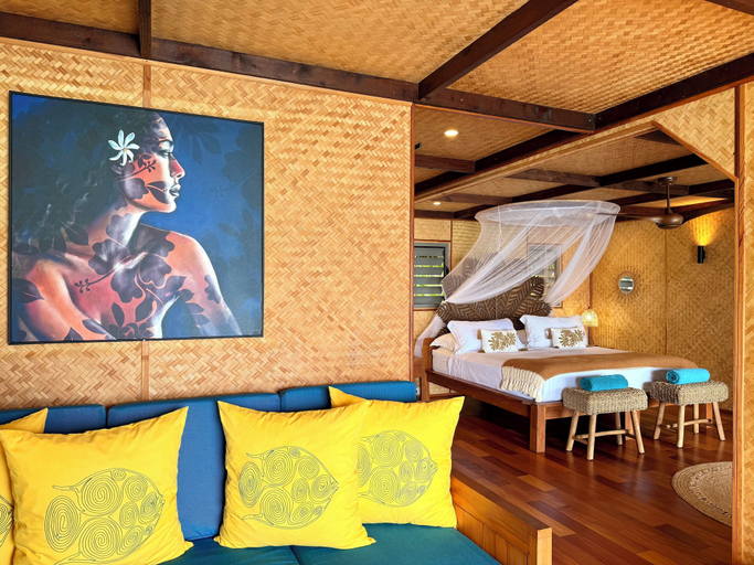 Bedroom 3, EDEN - Private Island - TAHA'A, Bora Bora