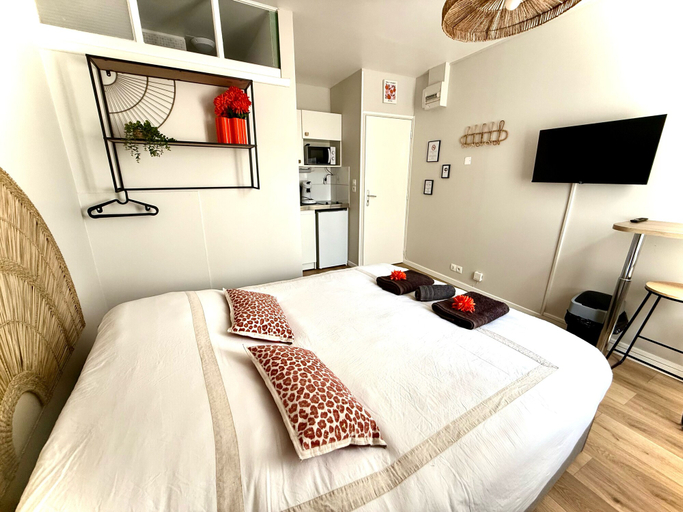 Bedroom 2, Studio Sunshine, Pas-de-Calais