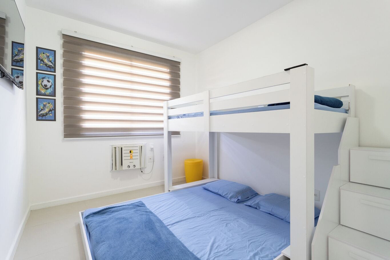 Room 2, Apto c Piscina e Quadras no Recreio, Rio de Janeiro