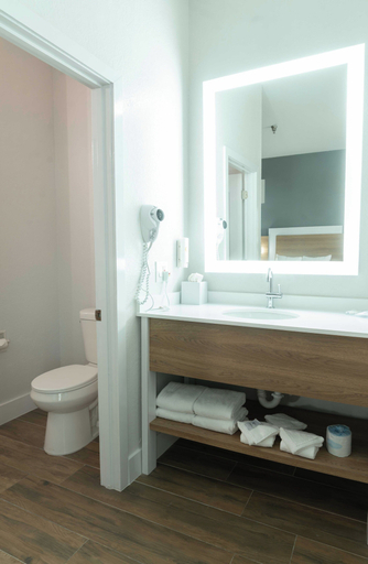 Bathroom 4, Clarion Inn & Suites Central Clearwater Beach, Pinellas