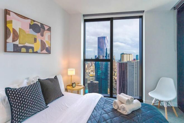 Room 5, Swanston Central 3B Lv53 CBD Skyline View FreeTram, Melbourne