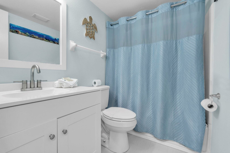 Bathroom, Coquina Cottage 2 Bedroom Cottage by RedAwning, Manatee
