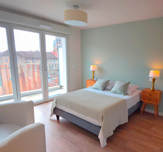 Bedroom 5, Zenao Appart'hôtels Châlons-en-Champagne, Marne