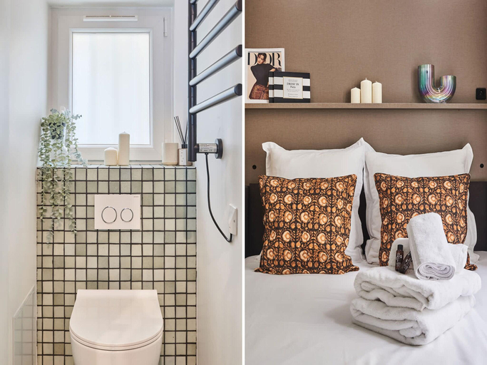 5, Superb AC Studio Eiffel Tower/champ de Mars, Paris