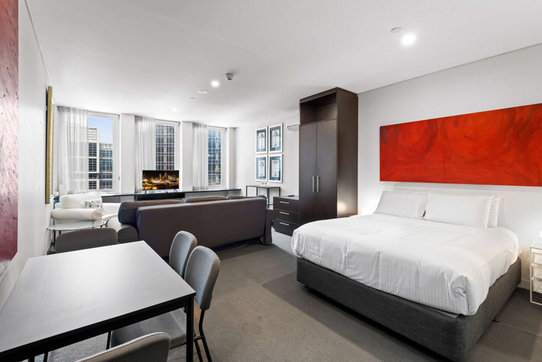 Bedroom 3, Cosy Studio in the City Centre, Melbourne