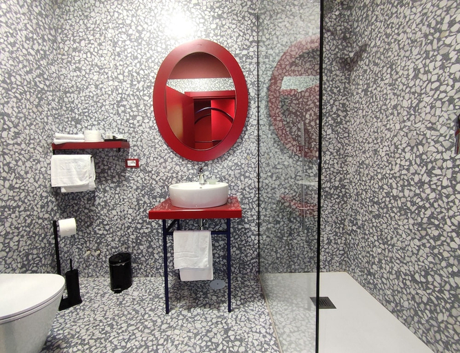 Bathroom 3, Hotel Nuvò, Napoli