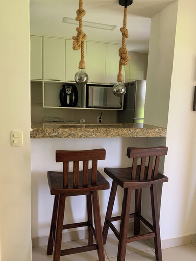 Room 4, Apartamento com Piscina Varanda e Garagem em Pipa, Tibau do Sul