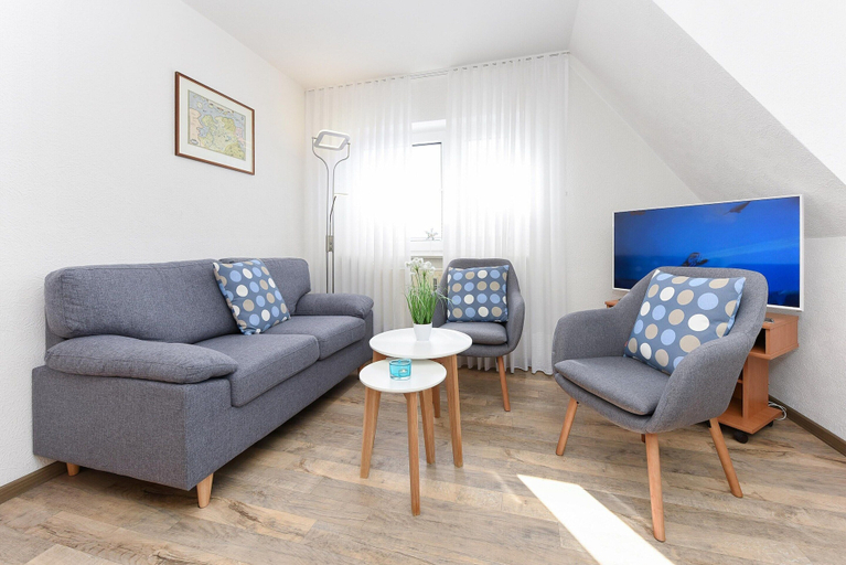 Living room 3, Wohnung nur 300 m vom Strand in Bensersiel, Wittmund