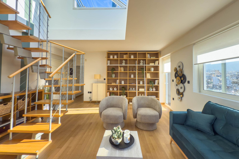 Room 5, Acropolis Sky Retreat Jacuzzi 3BR Maisonette, Attica