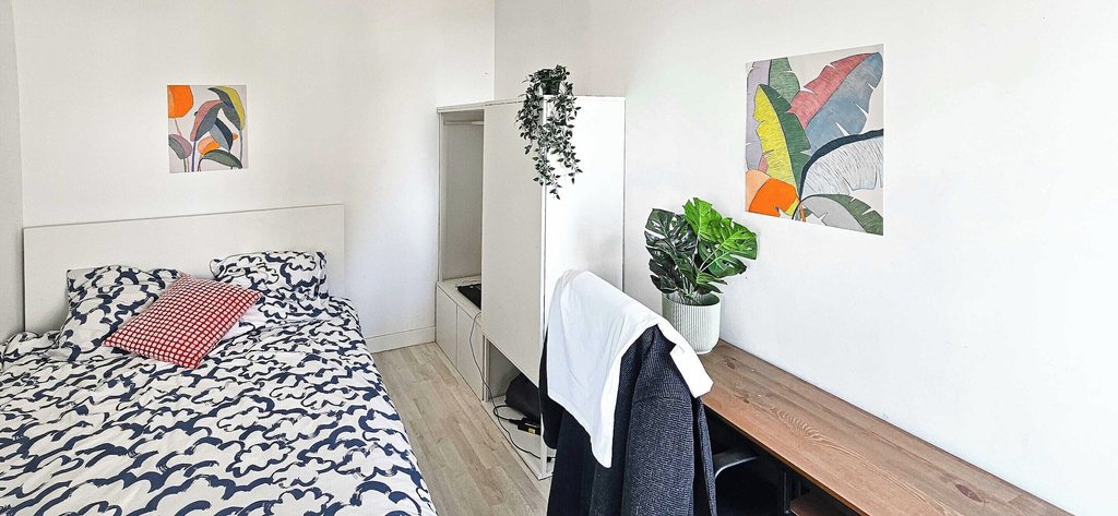 Room 3, Private Room in a Shared Flat - Villeurbanne, Rhône