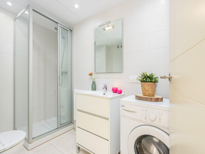 Bathroom, Apartment in Roses near de la Punta Beach, Girona