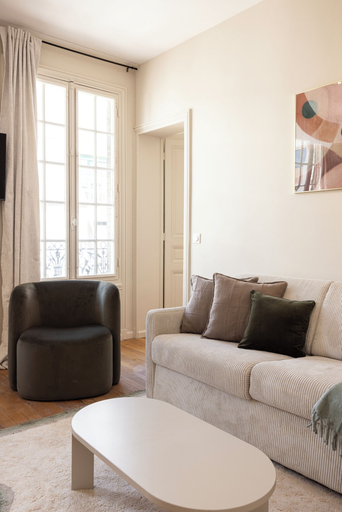 Living area 2, Appartements rue Simonnot, Seine-Saint-Denis